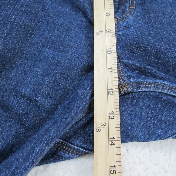 Duluth Trading Jeans Mens 38x29 Flex Ballroom Relaxed Fit Medium Wash - Picture 7 of 15